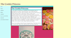 Desktop Screenshot of cookieprincess.com